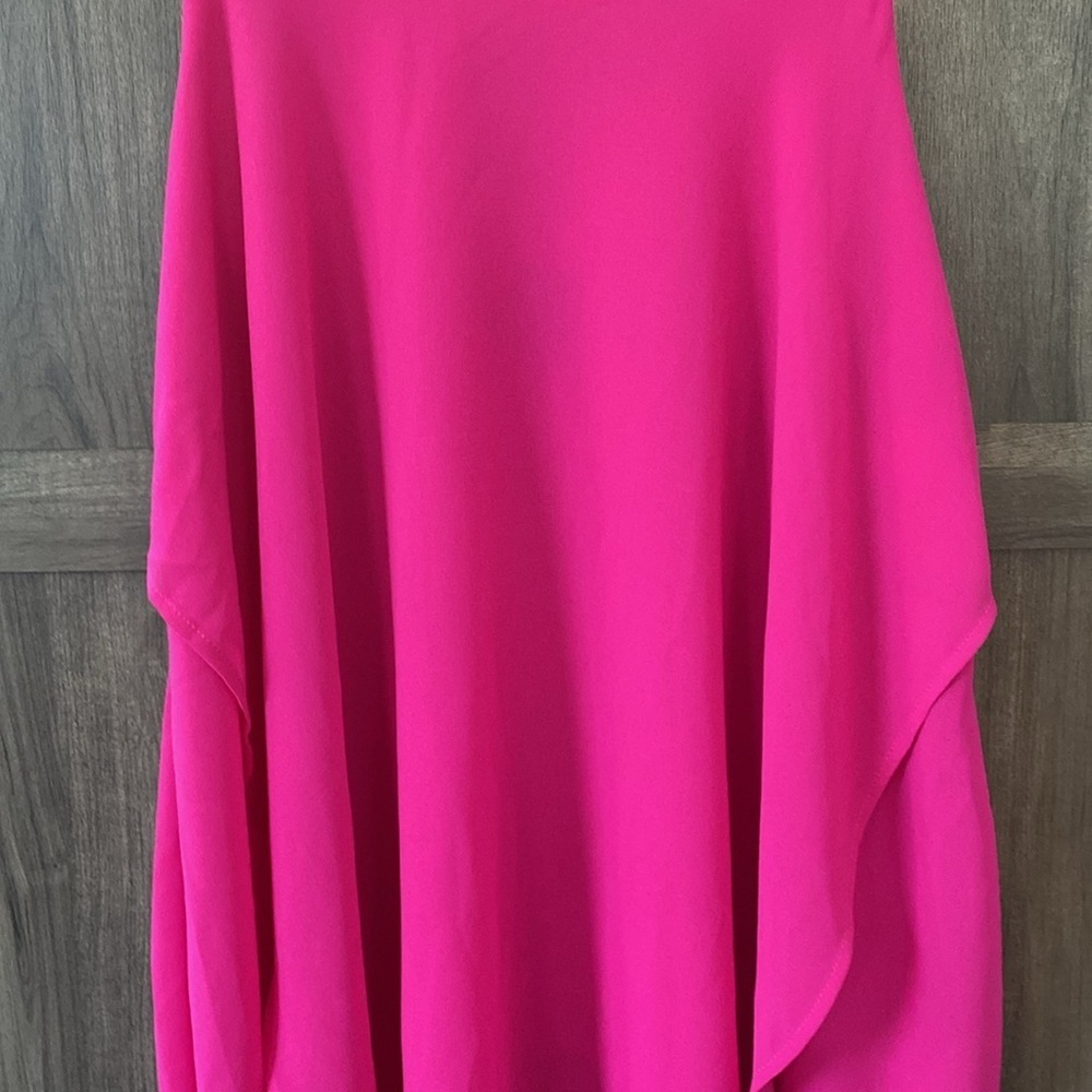 Daytrip Chiffon Flowy Pink Strap Tank Top Women’s Size Small - Picture 5 of 15